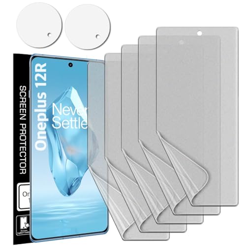 Film protecteur d'écran TPU OnePlus 12R 5G protection objectif et vitre anti-trace mat