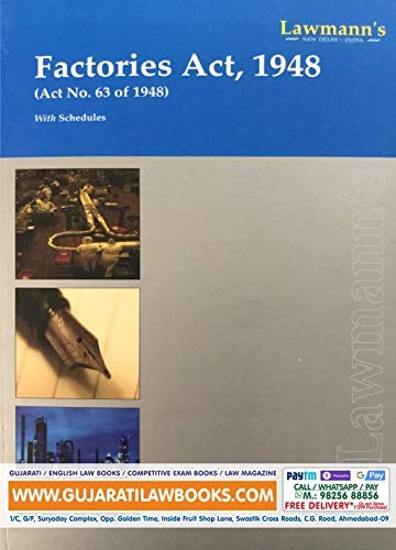 Lawmann's Factories Act, 1948 - Bare Act 2021 Edition [Paperback] Kamal Publication [Paperback] Kamal Publication