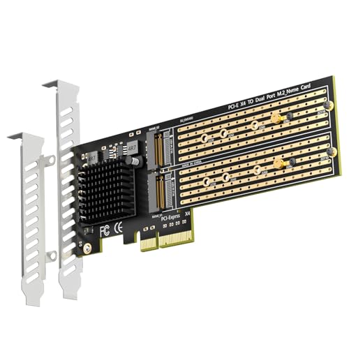 Amazon.co.jp: GLOTRENDS PA20 2ポート M.2 NVMe - PCIe 3.0 X4変換