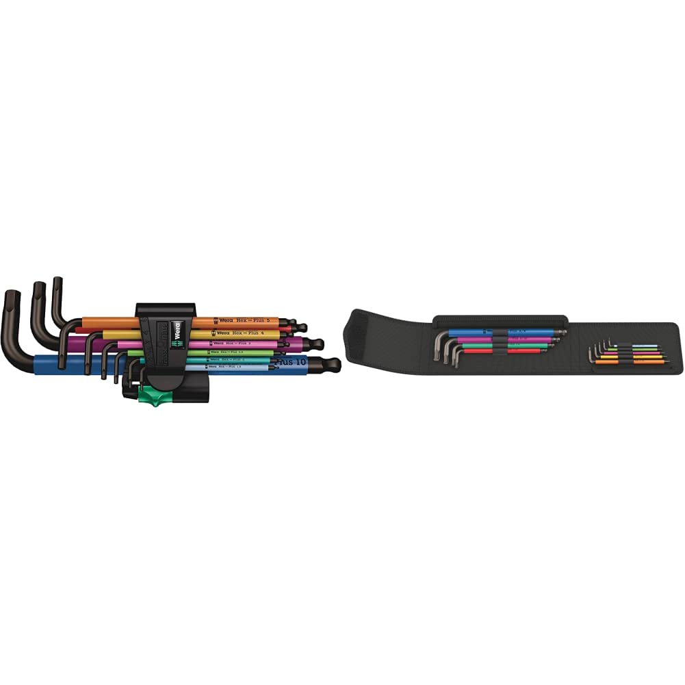 Amazon.com: Wera Tools 05073593001 950 SPKL/9 SM N SB Long ARM HEX