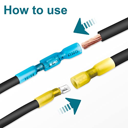 Mentbery SC-150 (22-10AWG) Pcs Spade Connectors thumb #3