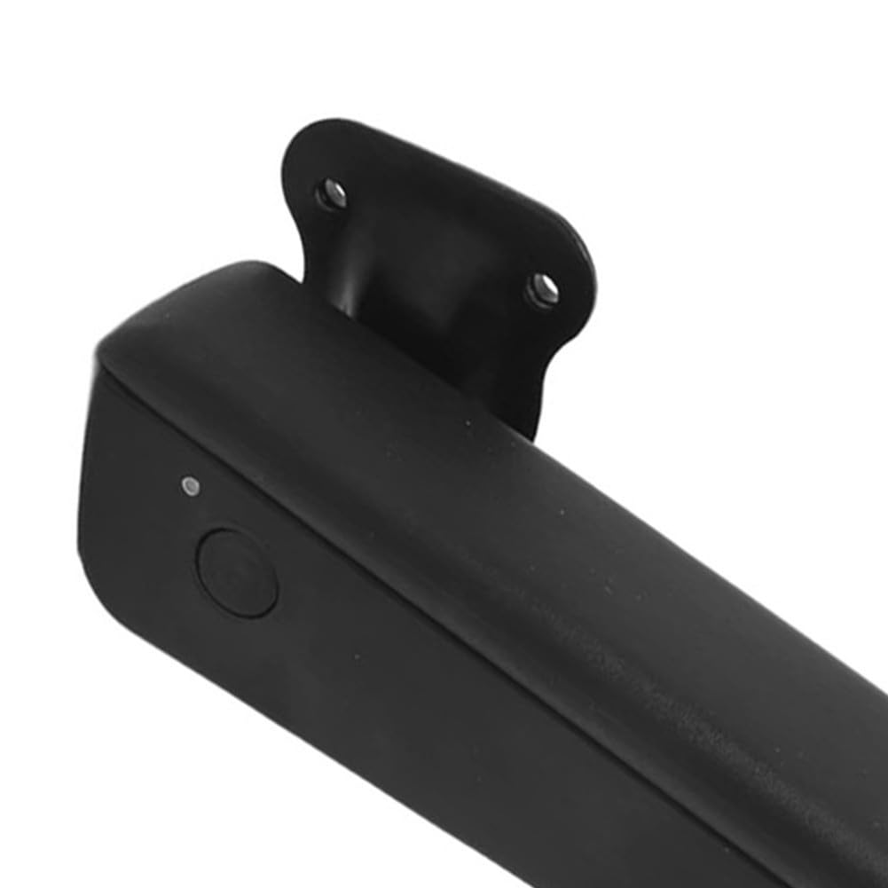 Par de reposabrazos ajustables para asiento de coche, resistente a los golpes, soporte ergonómico para camiones, automóviles, piezas de consola interior, color negro, ángulo de 0 a 120 grados