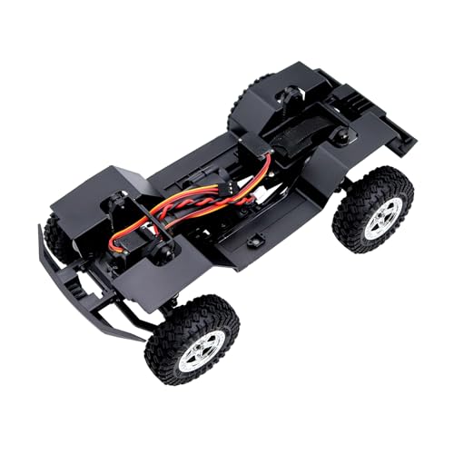 155mm 6.10in Wheelbase Assembled Frame Chassis with 2-Speed Gearbox for Rc Crawler TRX4M Bronco...