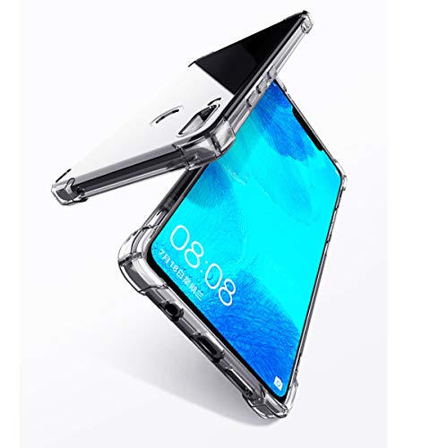 Icovercase B07QDWMRL8 Compatible With Huawei P20 Lite (Nova 3E) Case, Crystal Clear Soft Tpu Shock Absorption Bumper Slim Thin Case -Clear thumb #2