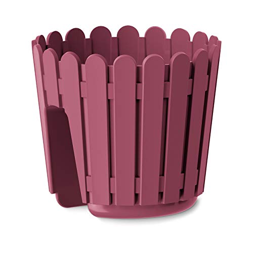 Preisvergleich Produktbild Emsa M5072400 Landhaus Geländertopf Rotviolett