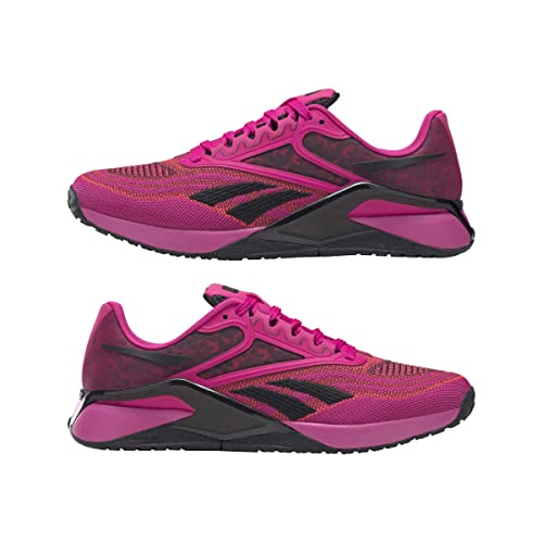 Reebok Women's Nano X2 Training Shoe - Proud Pink/Core Black/Chalk- 9.5 Medium