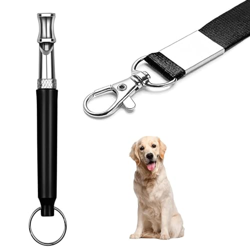 Siliget Dog Training Whistle - Black