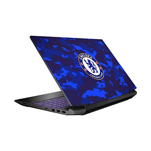 Autocollant Chelsea FC pour masquer les rayures et protéger la coque du HP Pavilion 15-dk0047TX