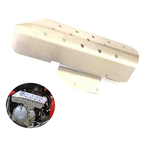 For 1999-2014 HONDA 400EX HEAT SHIELD HEAVY DUTY HEADER HEAT GUARD"Aluminum"