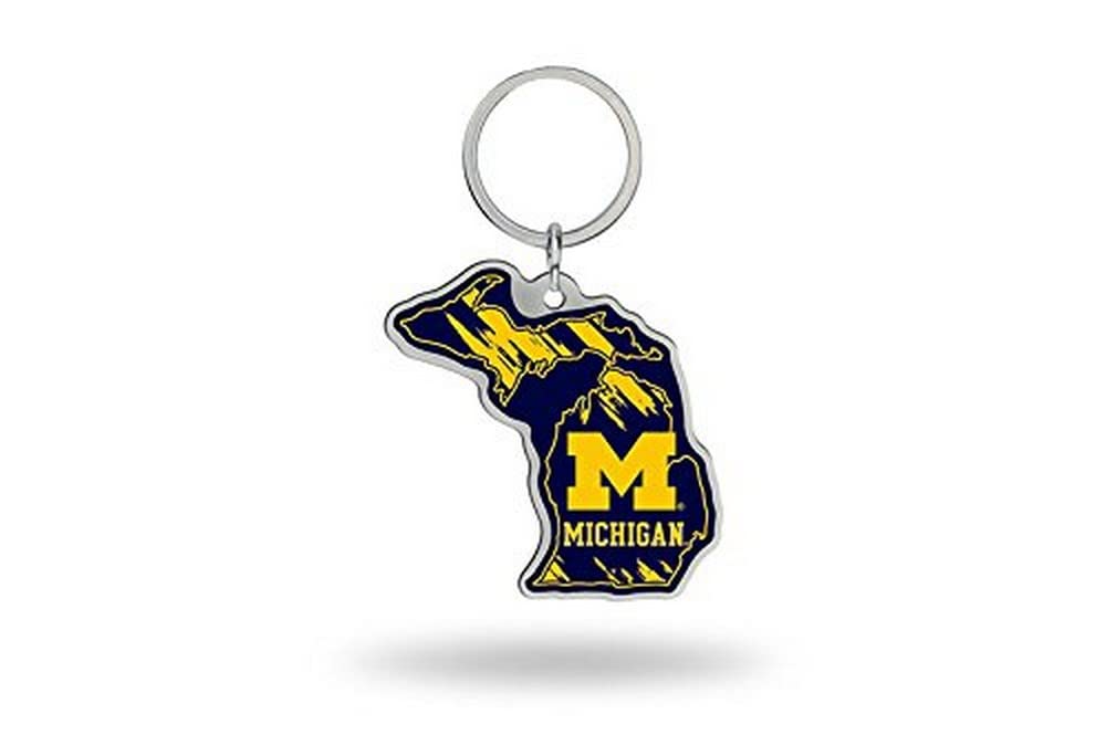 NCAA State Shape Keychain