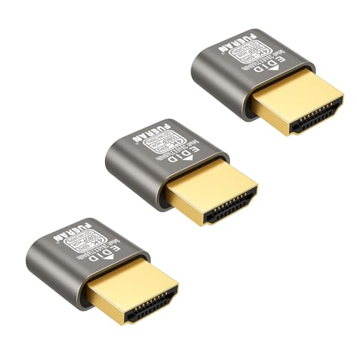 HDMI Dummy Plug 4K HDR, edid Emulator Virtual Display Adapter miniatura 1