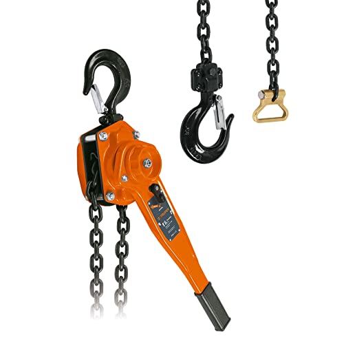Lever hoist, 1-1/2 tons