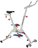 POOLBIKING ONE - Bicicleta para spinning acuático. Color plateado