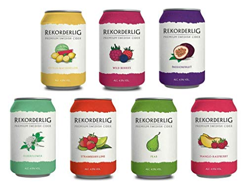 Rekorderlig Cider Probier-set lukky24 Edition 24 X...