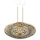 Räucherstäbchen Halter Lotus Stick Räuchergefäß, Messing Weihrauchbrenner, Räuchergefäß Platte Räucherstäbchenhalter