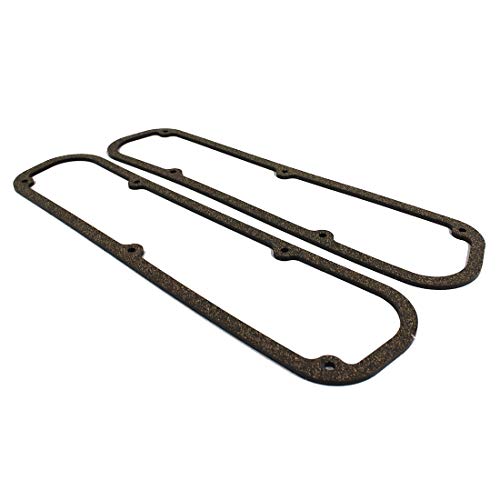 DNJ VC1153 Valve Cover Gasket Set for 1976-1992, Dodge, Plymouth, Aspen, Caravelle, Charger, Cordoba, Coronet, Dakota, Diplomat, Duster, Fifth Avenue, 5.2L-5.9L V8, OHV, 318cid, 360cid