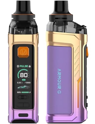 For Vaporesso ARMOUR G Pod Kit | Original 80W 3000mAh Box Mod ARMOUR G Pod (DTL)+ GTX 0.2Ω + 0.4Ω Mesh Coils Vaporisateur, Sans nicotine