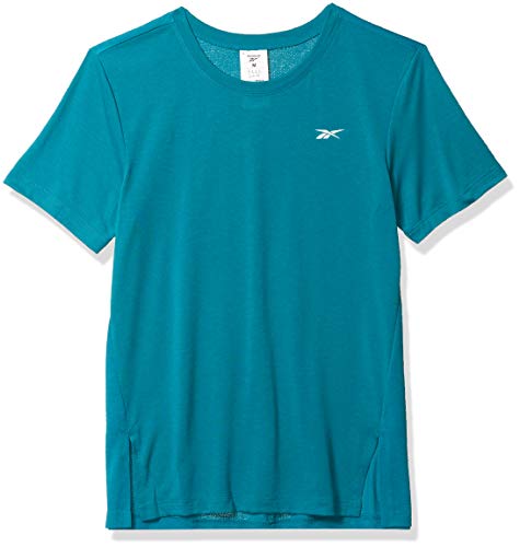Reebok Workout Ready Supremium Tee, Seaport Teal, X-Small