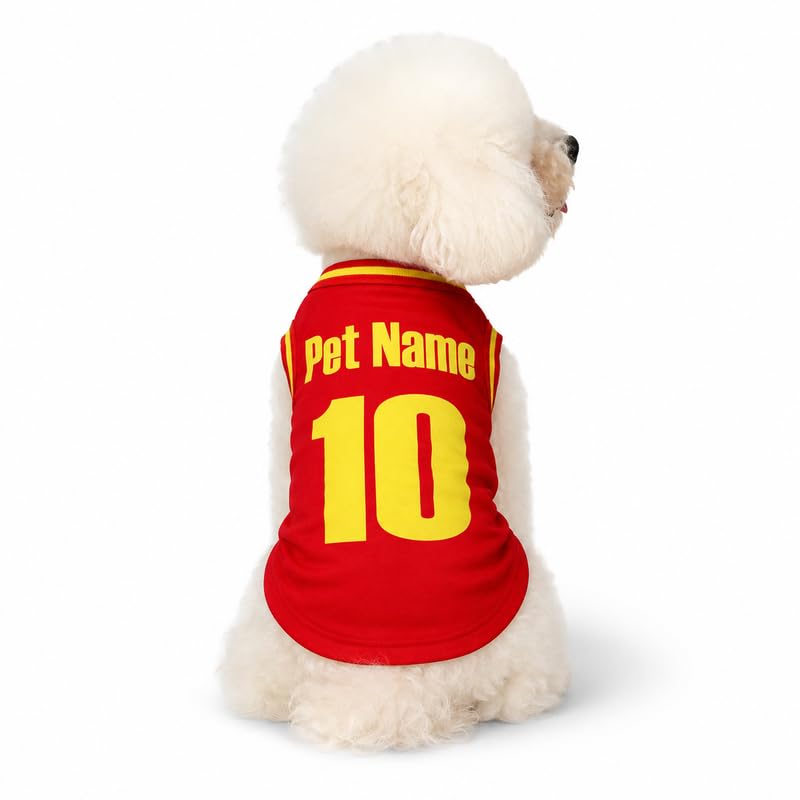 Petitebelle Personalize National Theme Puppy Dog Shirt (Spain-2, XX-Large) โ image 1