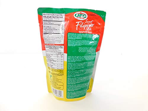 UFC Spaghetti Sauce, Sweet Filipino Blend, 500g pouch (pack of 2) image 5