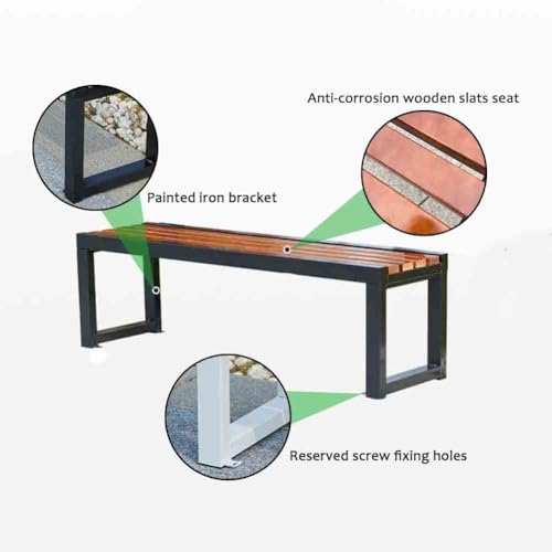 Banc de jardin anti-rouille pour résoudre le problème du mobilier extérieur abîmé - 4