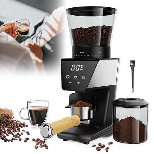 Moulin à café électrique conique 30 réglages pour expresso et piston