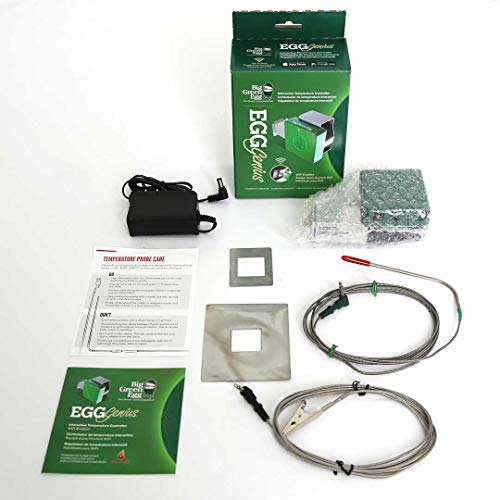 Big Green Egg Egg Genius WiFi Enabled Grill Temperature Controller and Meat Thermometer