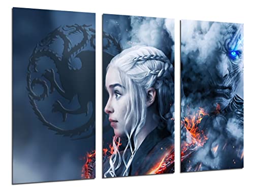 DKORARTE Cuadro Moderno Fotografico Serie Juego de Tronos, Khaleesi, 97 x 62 cm, ref. 27300