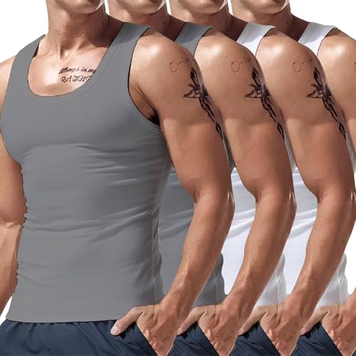 Débardeur de compression homme effet gainant et coupe muscle pour valoriser la carrure