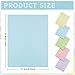 Sinmoe 100 Sheets 5 Shades Cardstock Paper 8.5 x 11 Inches 180gsm Solid Core Printer Paper for Scrapbooking DIY Arts Crafts Making Office Home Supplies (Pastel Series)