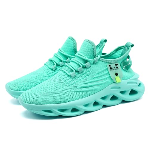 Image of Mens Running Shoes Gym Slip on Sneakers Non Slip Walking Tennis Sports Work Athletic Workout Casual Lightweight Breathable Fashion