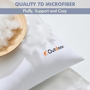 MIULEE Pack of 2 18x18 Outdoor Waterproof Throw Pillow Inserts, Decorative Water-Resistant Pillow Cushion for Patio Garden MIULEE Pack of 2 18×18 Outdoor Waterproof Throw Pillow Inserts Decorative Water Resistant Pillow Cushion for Patio Garden