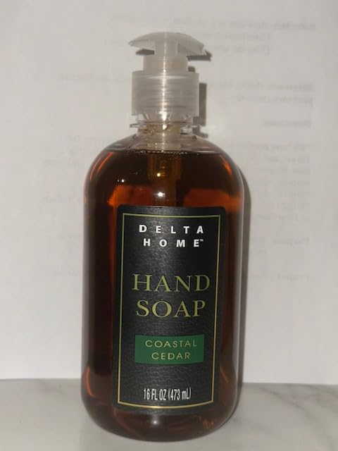 Delta Home Daily Clean Hand Soap, Coastal Cedar Scent, 16 fl oz Pump Bottle – Gentle Moisturizing Formula for Everyday Use - Image 3