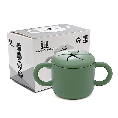 Miracle Baby Contenitore Porta Merenda Silicone