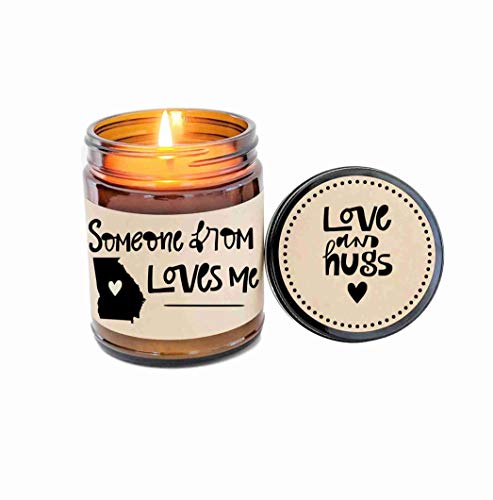 Someone from Georgia Loves Me Moving Gift Long Distance Gift Georgia Peach LDR Gift Georgia Gift