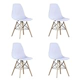 Dieser Stuhl bietet Ihnen dank seines ergonomischen Designs mit hoher Rückenlehne zusätzlichen Komfort, wenn Sie sich darauf stützen. Dies hilft Ihnen, Müdigkeit während der Mahlzeit zu reduzieren.