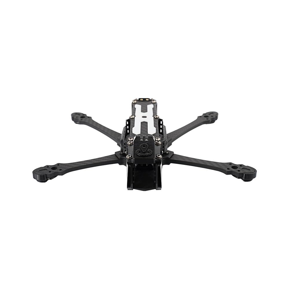 Convient for Le kit de Cadre en Carbone FPV SEEKER5 5 Pouces DC/XL O3/O4 Version Freestyle Longue Distance, Drone de Course quadricoptère RC(Seeker 5XL Frame(O4))