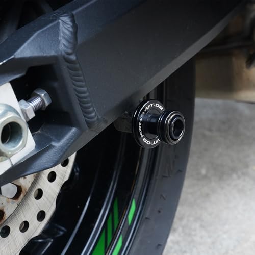 LLIDFONK Für Yamaha MT09 MT-09 Tracer MT 09 SP FZ09 6mm Motorrad Zubehör bobbins Schwinge Spulen Schieberegler Ständer Schrauben Aluminium montageständer