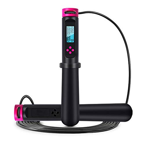 Lixada Jump Rope, Speed Skipping Rope with Calorie Counter, Adjustable Digital LCD Counting