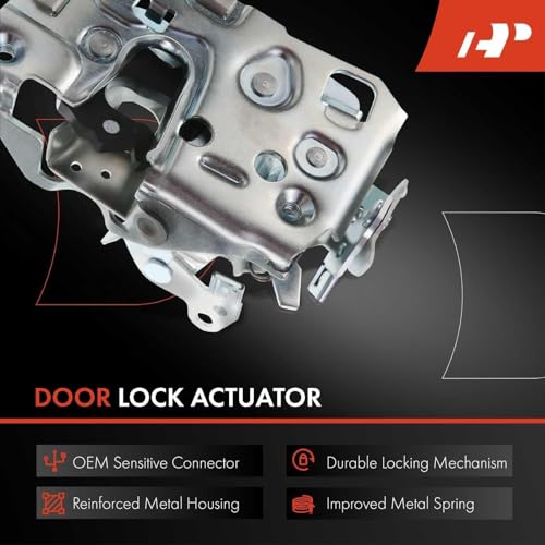 Image of A-Premium Front Right Door Lock Latch Assembly Compatible with Chevrolet Chevy C3500HD C4500 C5500 C6500 C7500 Kodiak C2500 C3500 Suburban & GMC & Oldsmobile Bravada & More