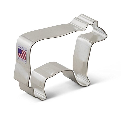 Ann Clark Cow Cookie Cutter Large, 4" Made in USA