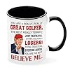 Viberty Golf Christmas Gift – Golf Gifts for Men – Christmas, Birthday, Father’s Day Present for Golfer – Golfing Gift for Dad, Husband, Grandpa, Son, Friends – Ceramic Mug 11 Oz