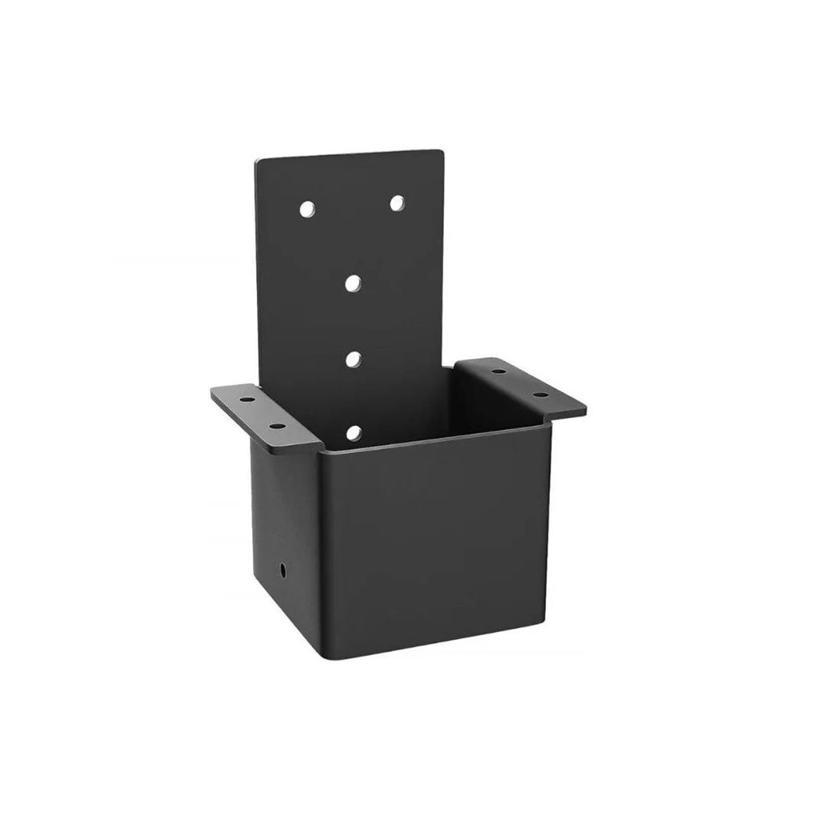Staffa For Pergola In Metallo Nero Resistente, Supporto Triangolare