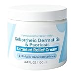 Advanced Seborrheic Dermatiti& Psoriasitreatments Cream, 100ml Scalp Psoriasi Moisturizing Cream, Beard RecoveryCream, Seborrheic Keratosis Removal for All Skin Types