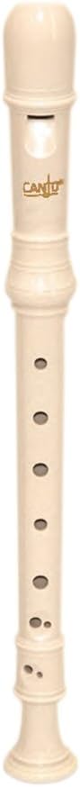 Canto CR101 Soprano Recorder with Baroque Fingering Ivory