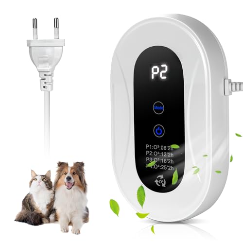 Purificador de Aire, Generador de Ozono Hogar, Ionizador de Aire para Baño, Cocina, Humo, Coches, Mascotas, Formaldehído y Olor