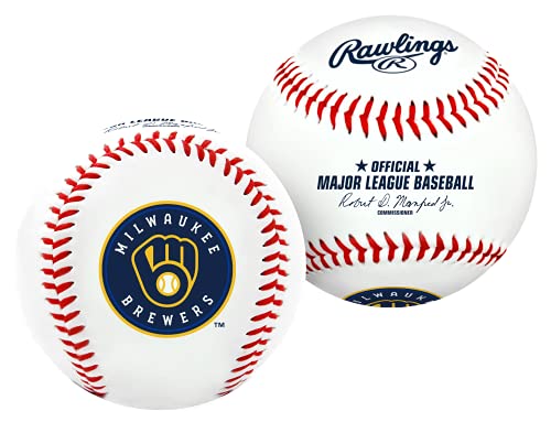 Image of Rawlings | 2026 MLB Baseball with Team Logo | All 30 MLB Teams Available