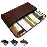 suono スオーノ Switch 2 ケース (ココア・カーキストライプ) ハンドメイド 日本製 Nintendo Switch 2 用 ニンテンドースイッチ