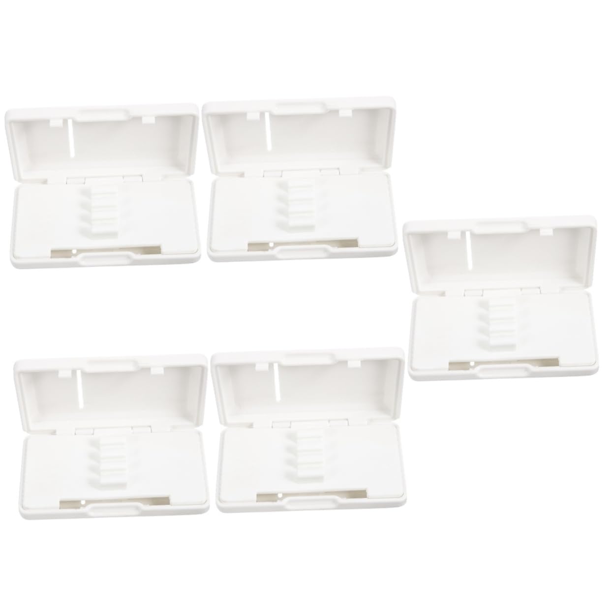 BESTonZON 5 Pz Custodia Per Ance Per Oboe Contenitore in Canna Abs Ancia Per Oboe Porta Ance Per Strumenti Porta Canna Organizzatore Di Ance Per Oboe Strumento Oboe Fischio Bianca Addominali