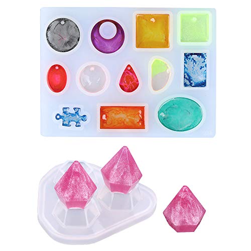 Stampi per Resina,129 PCS Stampi fai da te